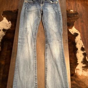 Miss Me Light Wash Boot Cut Jeans